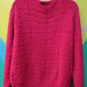 Beautiful Vintage Red Woolrich sweater XL